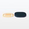 MUJI Knee-Suitable Table Cushion, Navy, Width 47 X Depth 31.5 X Height 10cm, Product Code: 83435783