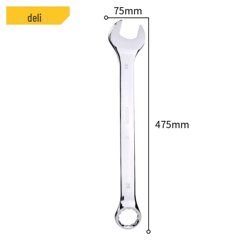 Deli Mirror Finish Combination Wrench
