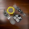 Chainsaw Carburetor Diaphragm Gaskets Kit For 36 41 136 137 141 142 Chainsaw + Fuel Pipe Air Filter For C1Q-W29E
