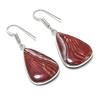 Natural Dolomite Gemstone 925 Sterling Silver Jewelry Earring 1.77" AEE-10755