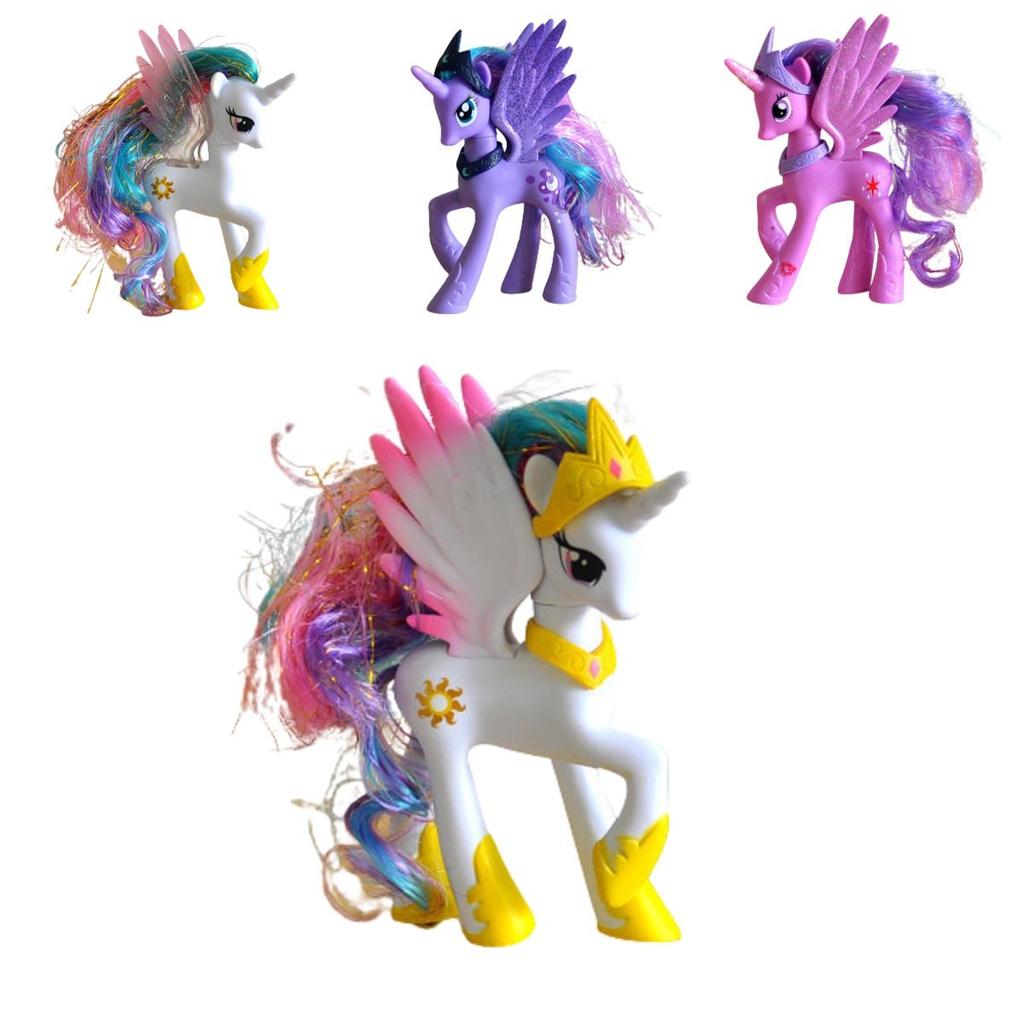 My Little Pony Unicorn Figure Toy Cake Topper For Kids Xmas Birthday Gifts