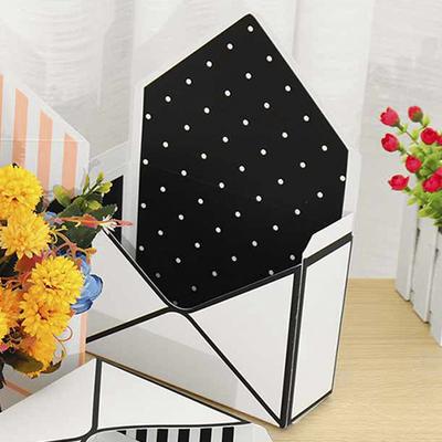 6/12Pcs Envelope Folded Flower Boxes Bouquet Storage Box Creative Wedding Party Valentine's Day Flower Boxes Envelope Flower Box