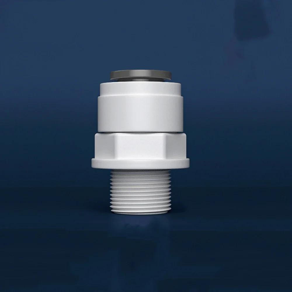 Fit 6.35mm Tube X Male Female Thread 1/2" BSP POM Quick Fitting Connector For Aquarium RO Water Filter Reverse Osmosis System