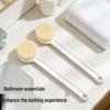 Soft Bristle Exfoliating Bath & Back Brush with Long Handle for Men and Women – Extra Large Body Scrubber