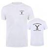 2026 Herren Schwarz Western Ranch Stil Grafik T-Shirt Vintage Cowboy Thema Brustdruck Rundhals Kurzarm Freizeit T-Shirts Für Herren
