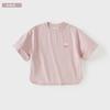 David Bella Junior Short sleeved T-shirt Summer Dress New Girl's Cool and Antibacterial Top Boys' Moisture absorbing Quick drying Clothes