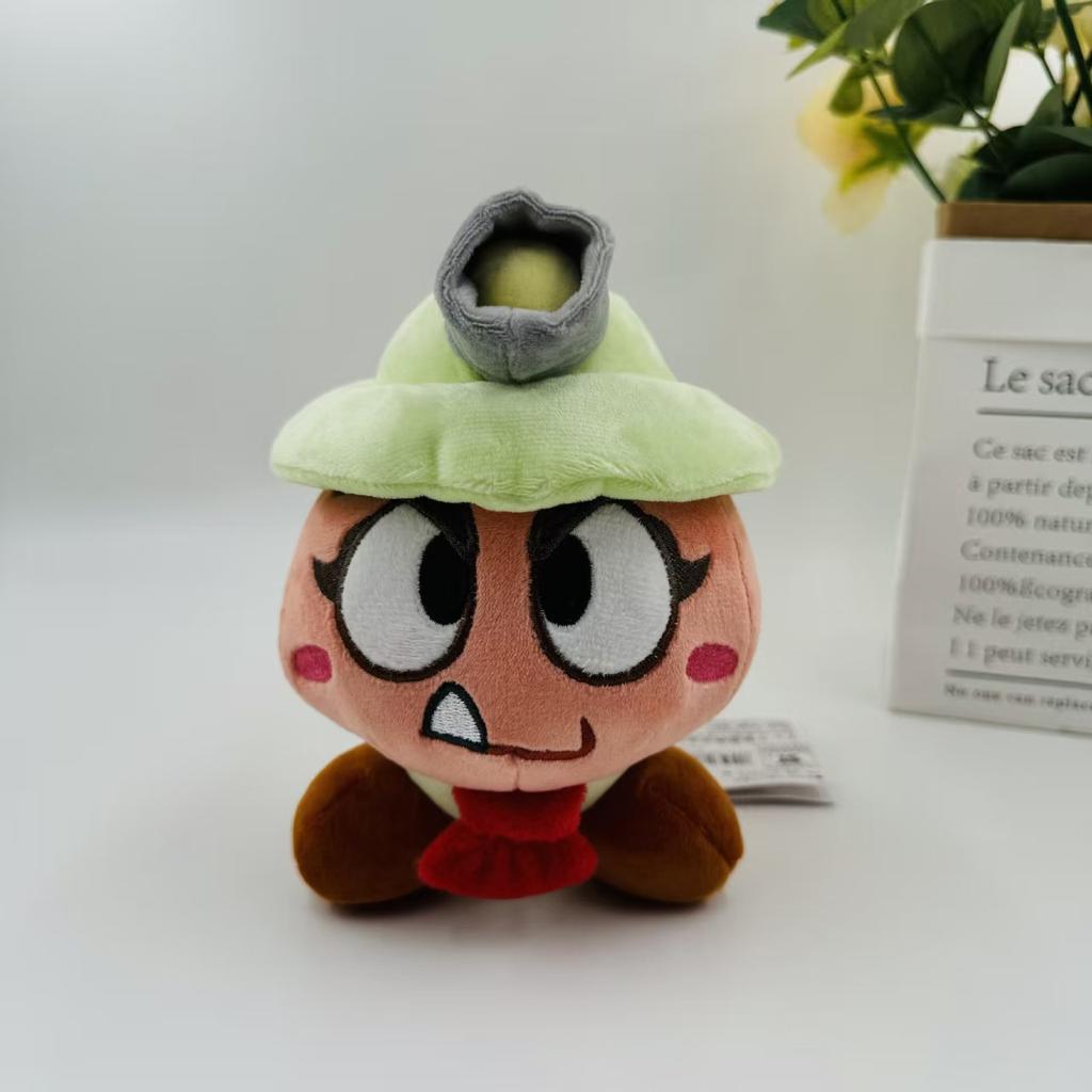 Paper Mario Style Flat Plush Set - 2D Yoshi, Goomba, Koopa Troopa Stuffed Dolls, Small Soft Video Game Character Collectibles Fo