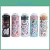 Cartoon 304 Stainless Steel Thermos Cup With Lock Buckle High Quality Portable Mug For Kids And Teens