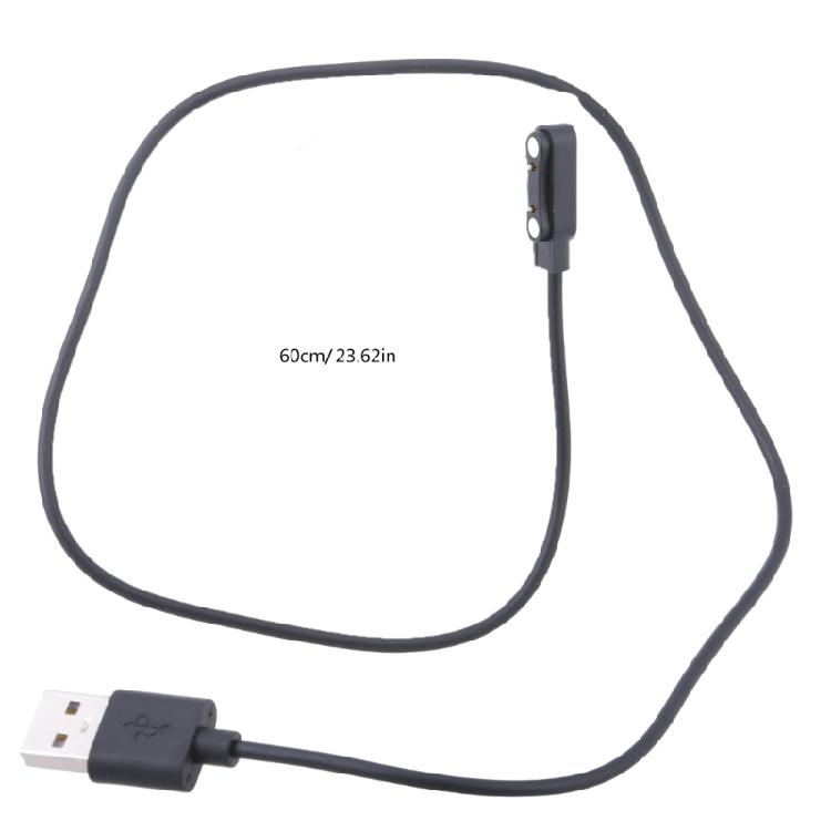 Smartwatch USB Charging Cable Magnetic Charger Cord for Ezon R3B12 Charge Holder