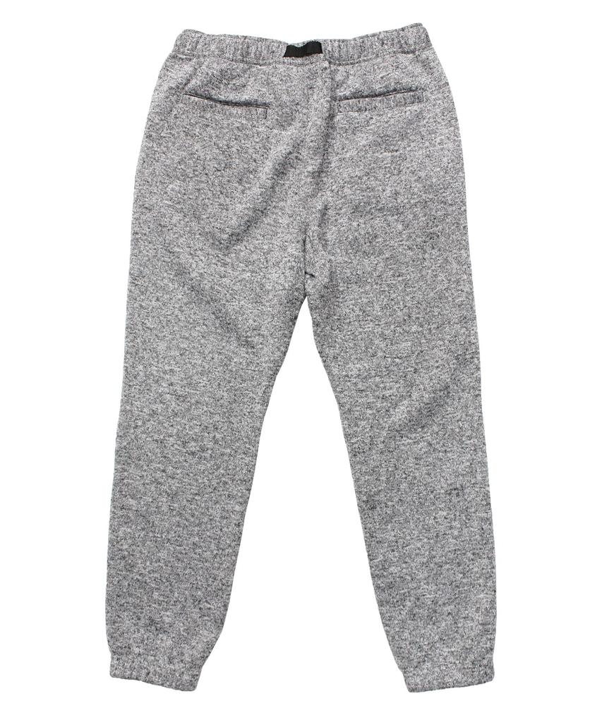 J.E. Morgan Knit Fleece Climbing Pants, Heather Gray, Size M