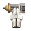 Brass Angle Valve Thermostatic Regulating Valve Brass Thermostatic Angle Valve DN15/DN20 with Adjustable Temperature Features
