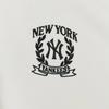 New MLB New York Yankees Varsity Sportive New York Yankees Hoodie Sweatshirt Women's Cream 3FHDV0344-50CRS