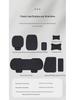 Comprehensive All-Season Linen Seat Cushion Set for Five-Seater Cars