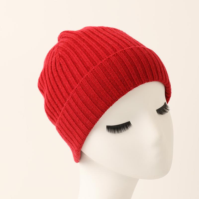 100% Merino Wool Computer Knitted Unisex Adult Beanie Solid Color Winter Outdoor Warmth Perfect Travel Gift AG Made In China