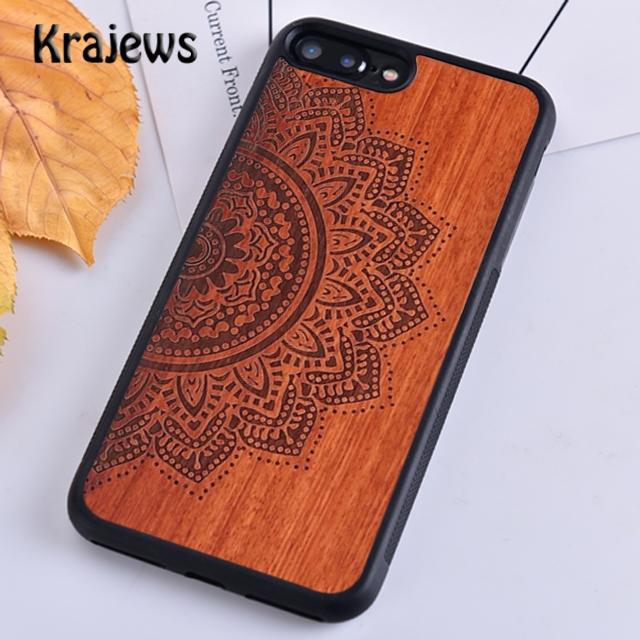 Krajews Indian Style Coloful Mandala Phone Case Cover For iPhone 17 Air 16 15 14 Plus 11 12 13 Pro Max Coque Fundas