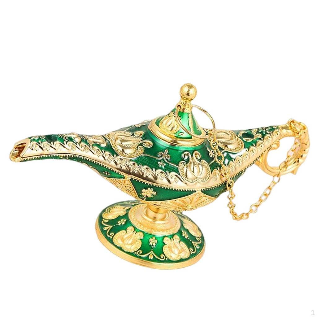 Schöne Lampe Handwerk Kunst Aufwendig geprägt Märchen Teekanne Sammlerstücke für Einweihung