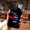 Speed Phone Case For iPhone 17 16 16e 15 14 13 12 Mini 11 Air Pro XS Max XR X Plus Glass Silicone Frame Back Cover Limit Sprint