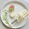 50g 3D Rose Flower Baking Mold Set for Mooncake and Pastry
