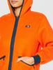 The North Face Armadillo Heritage Size M Women's Full-Zip Hoodie, Orange,
