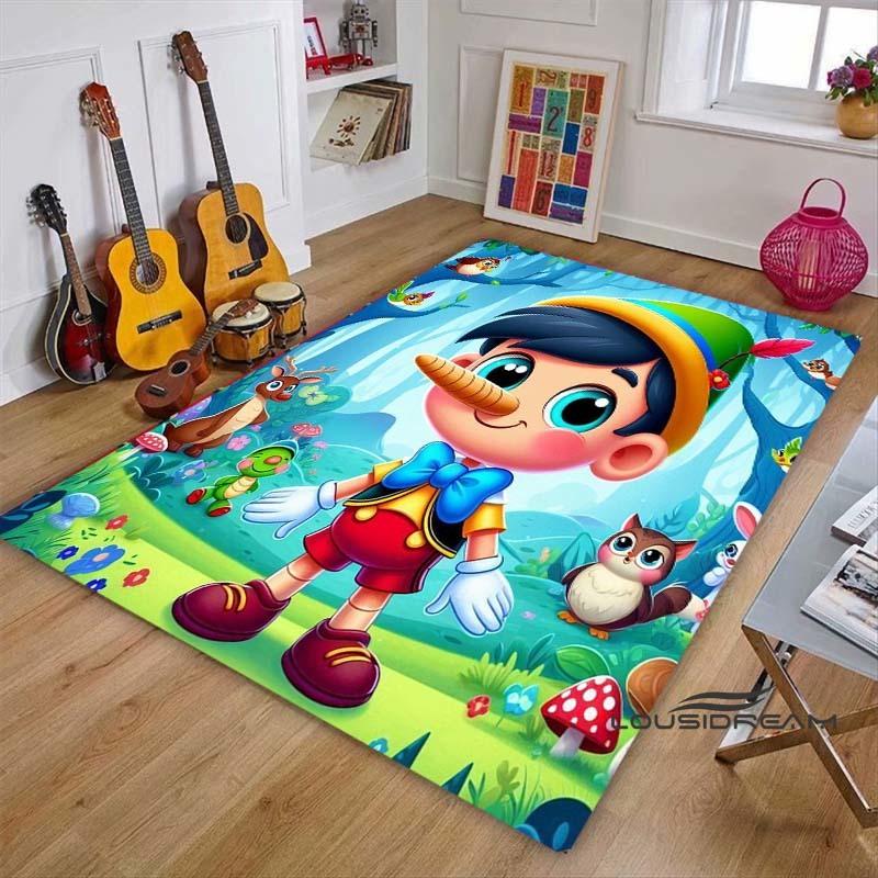 Cartoon Sofia die Erste Prinzessinnen-Muster Teppich - Raumdeko, Maschinenwaschbar und Weich, Perfekt für Schlafzimmer Spielmatte, Wohnzimmer
