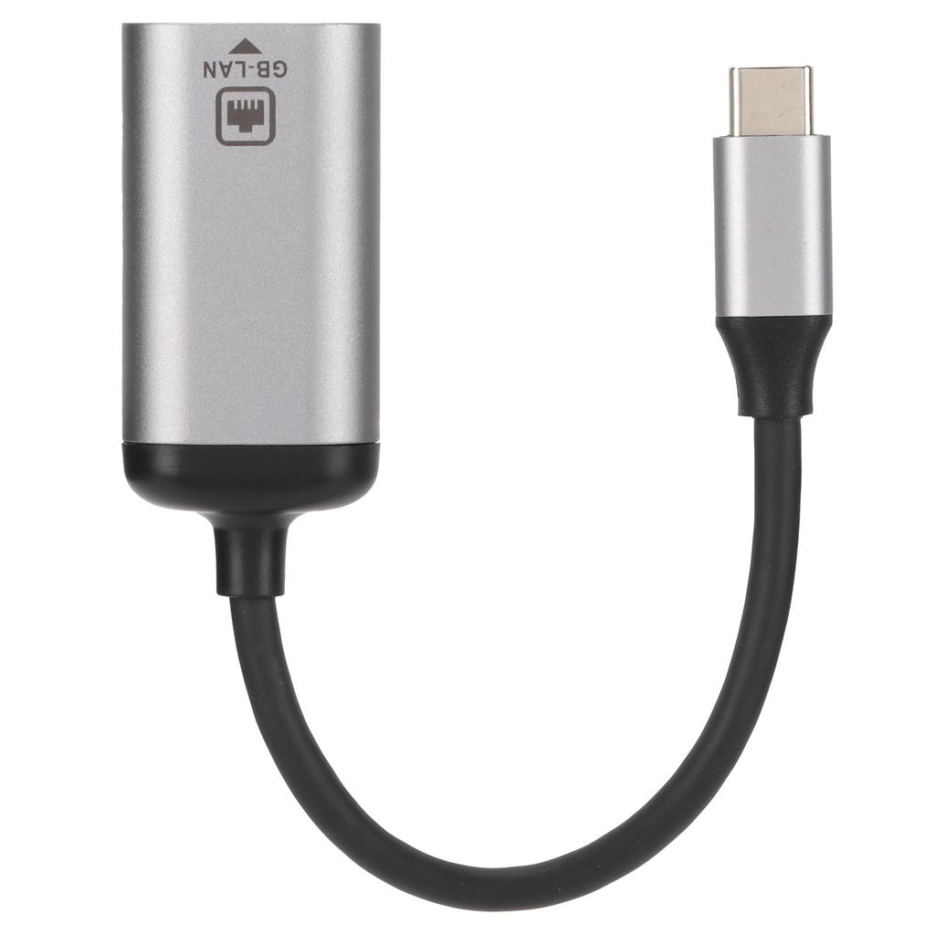 JORINDO Ethernet Adaptörü Sürücüsüz Kolay Kullanım TypeC Arayüzlü USBC Ethernet Adaptörü Telefonlar Bilgisayarlar Tabletler İçin(USB C