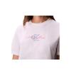 Calvin Klein Casual Soft Breathable Round Neck Skin-Friendly Short Sleeve T-Shirt Women Tops 47C840G-YAA