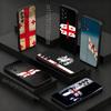 Georgien Flagge KARTE Handyhülle Für Samsung S 26,25,24,23,22,30,21,10,9,Ultra,Plus,Lite,FE,4,5G Schwarze Weiche Hülle