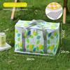 Outdoor Cooler Bag With Insulation For Camping And Picnics 14l Foldable Aluminum Foil Material