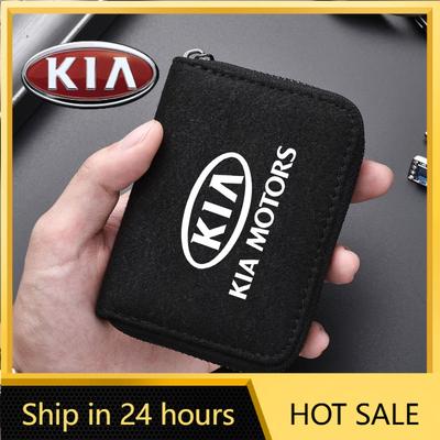 2026 Horká Auto Samolepka Ochrana Nová Peněženka Více Míst na Karty Skládací Kapsa pro KIA sportage ceed sorento cerato optima picanto r