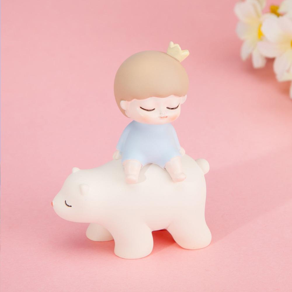 Couple Gift Head Shake Figurine Resin Animal Ornament High Quality Car Ornament  Living Room