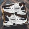 Summer Men's Shoes New Breathable Mesh Shoes Men's Sports Shoes Trend Versatile Inner Height Increase Casual Dad Shoes Men