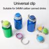 Creative Buckle Design Barware Food Grade Soda Drink Saver Cup Drinkware Kitchen Tools Household Supplies Can Top Lid