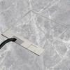 Waterproof Stainless Steel Marble Floor Socket Box Embedded Flat Thin Floor Socket with USB Port Concealed Socket