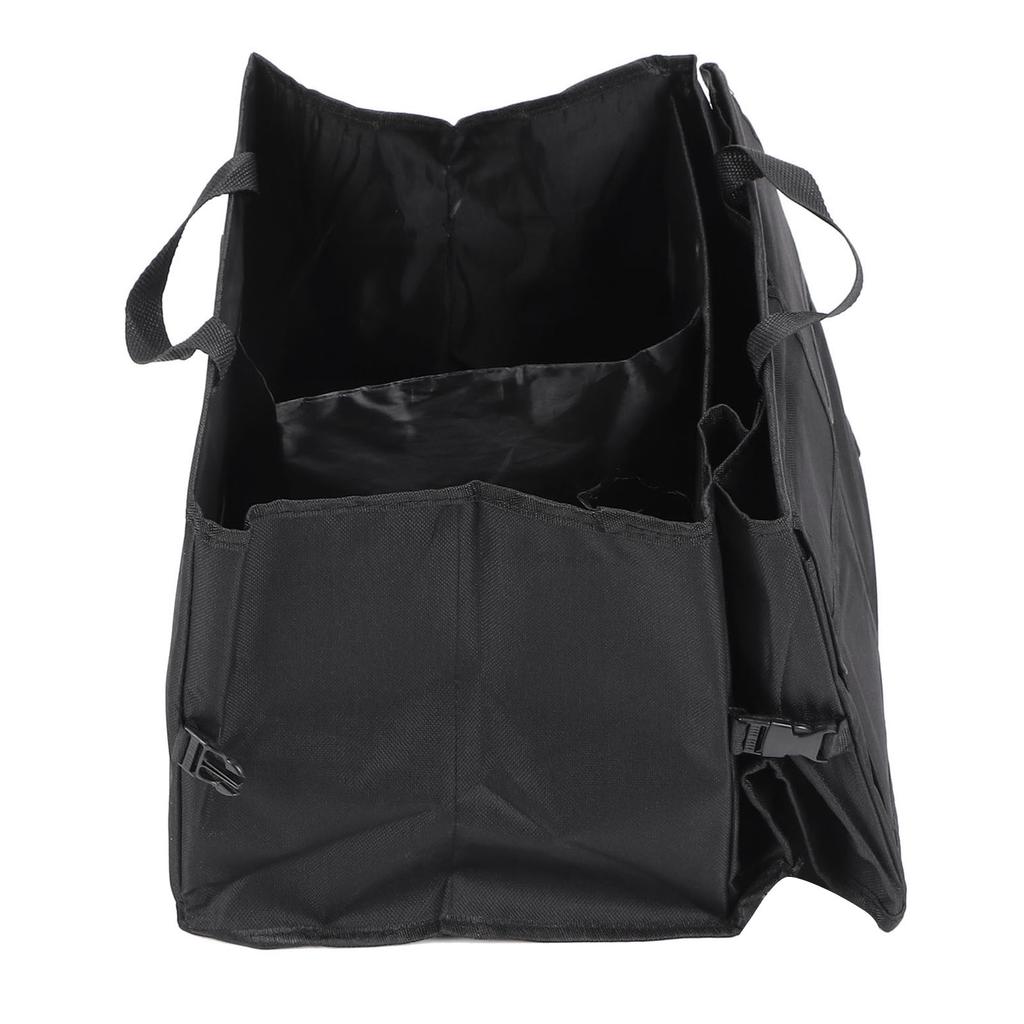 Collapsible Storage Bag Large Capacity Multi Compartment Storage Tote Bag for Home Use