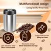 Coffee Sealed Jar Vacuum Stainless Steel Tea Storage Can Moisture Proof Sealed Tea Storage Container for Home and Office