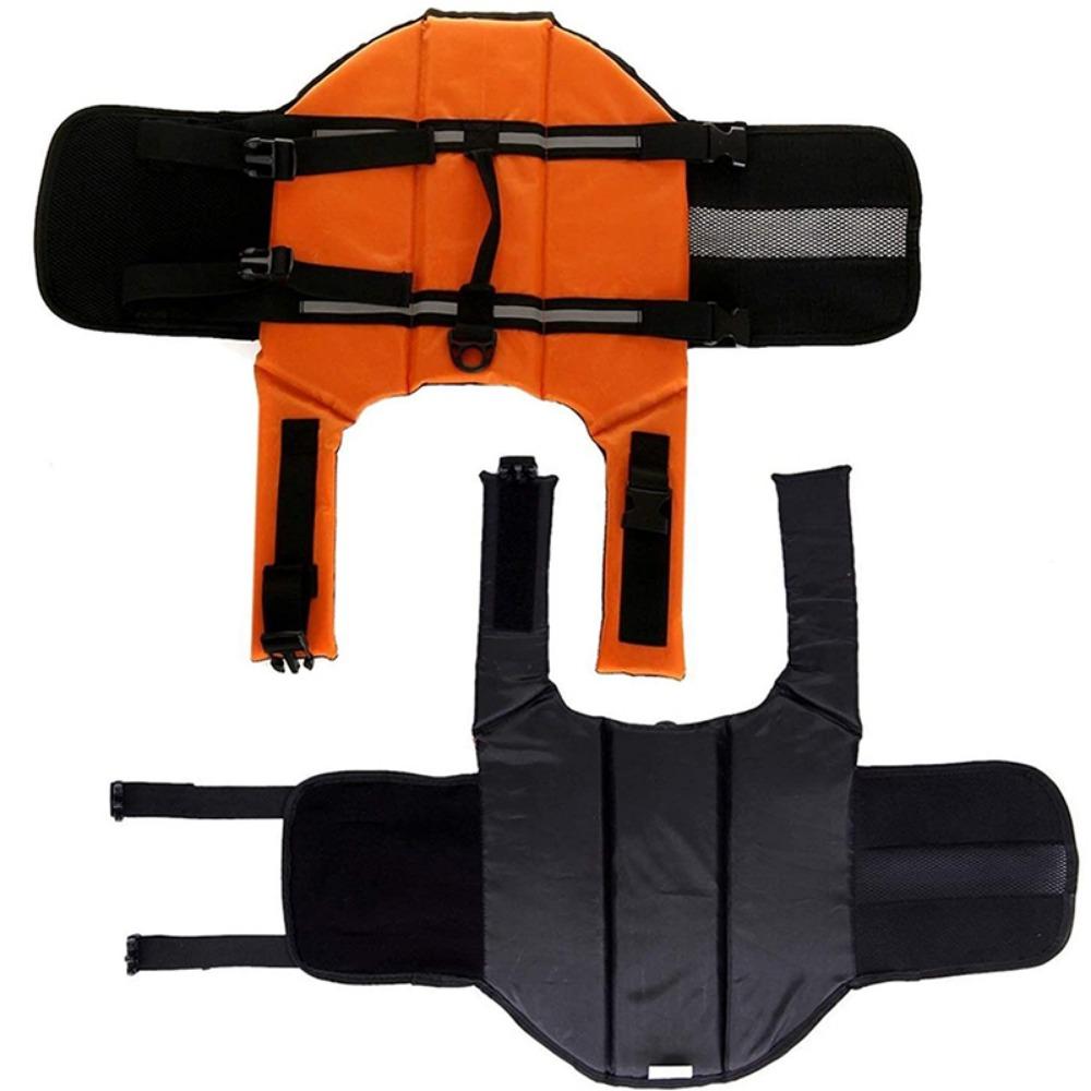 Reflective Dog Life Jacket Adjustable Dog Swimwear Summer Dog Clothes for Small Medium Large Dog