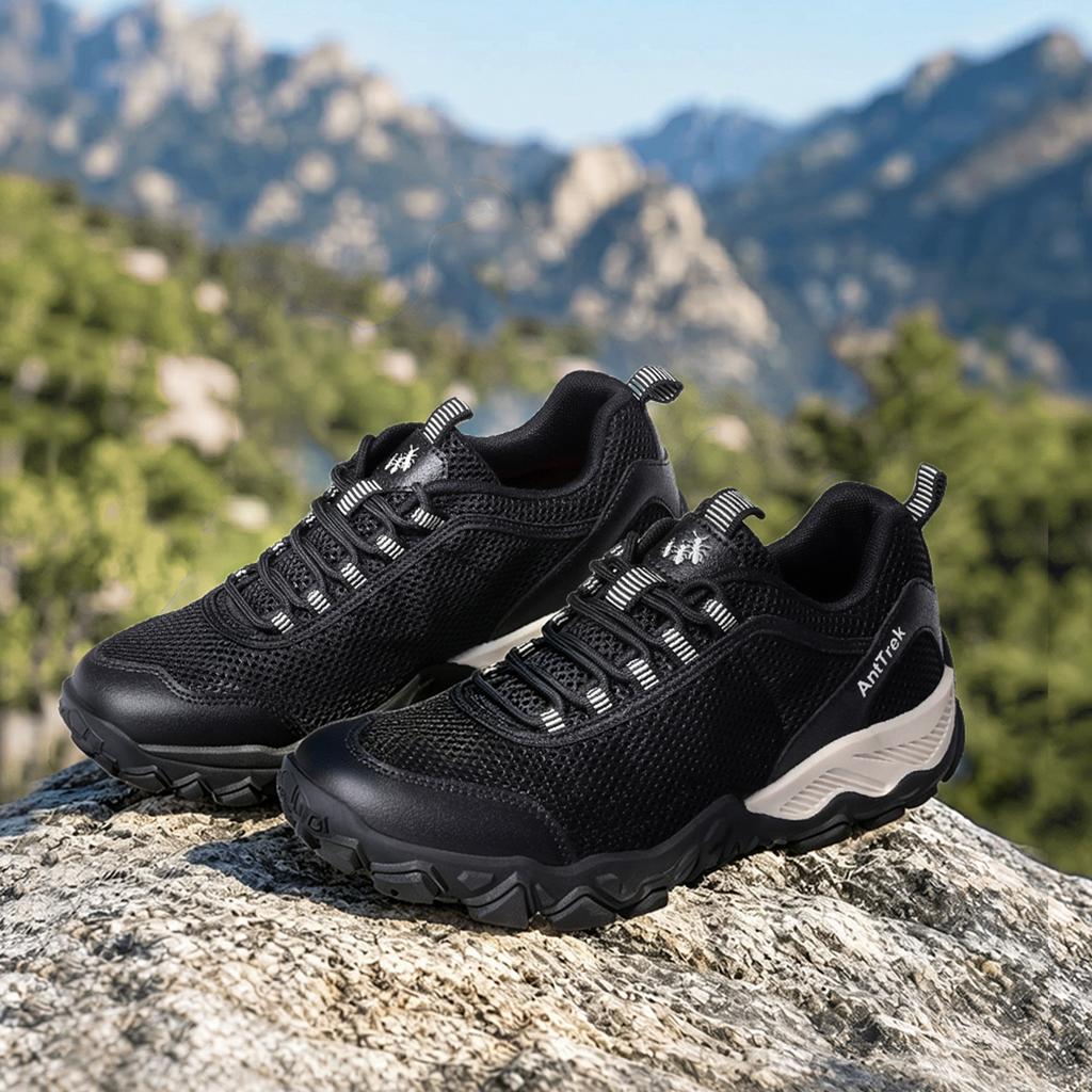 Men's and Women's Spring and Summer Low-top Non-slip, Wear-resistant and Breathable All-terrain Grasping Hiking Hiking Shoes