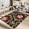 1PC Floral Pattern Extra Large Non Slip Floor Carpet, Office, Family, Bedroom, Studio   Large Area Rug Indoor Rugs, , Vibrant Colors