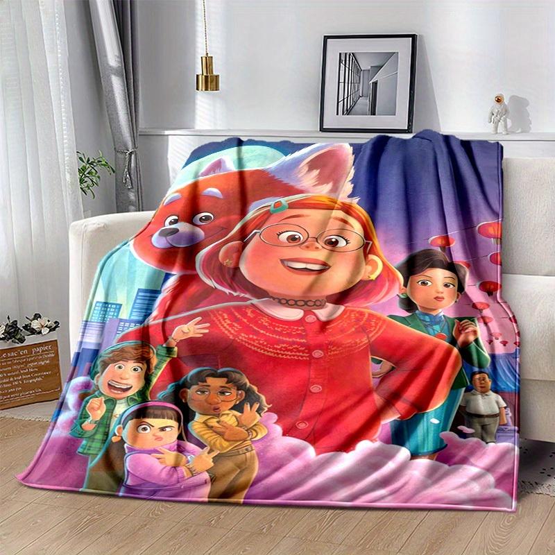1 Stück, „Gemütliche Rote Panda Decke, Perfekt für Wohnkultur, Sofabezug, Außenbereich, Geschenke, Weiche Wohndecken für Schlafzimmer, Wohnzimmer, Reisen, Camping,