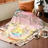 Game C-Cats S-Soup Throw Flannel Cozy Print Blanket, Portable, Durable Machine Washable Cute Cool