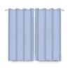 Solid Color Curtains Simple Style Window Can Be Bedroom Living Room Interior Curtain Blackout Polyester Ideal For Area