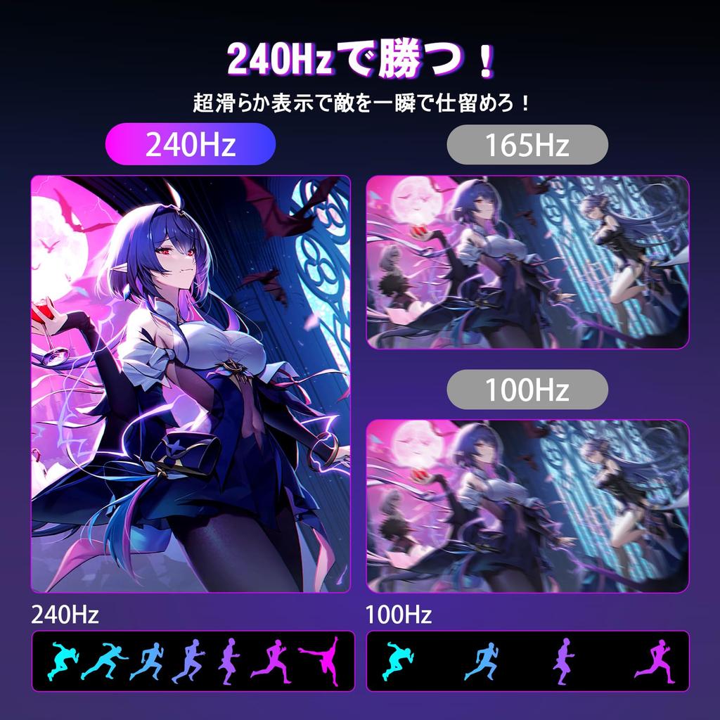 Amzfast Gaming Monitor 240Hz Curved Ultra PBP Light Year Warranty AMZG34C5Q Pro 34-inch Wide/UWQHD 3440x1440/1ms MPRT/98%DCI-P3/130%sRGB/VA