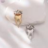 Cartoon Tooth Pins Protect Your Dental Enamel Pins Dentist Doctor Clothes Jewelry Collar Lapel Badge Brooch for Medical Students