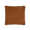 Coussin - Dude - 50 X 50 Cm - Déhoussable - Polyester Doux - Marron Chic