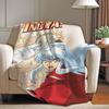 Anime Inuyasha Blanket Soft and Skin Friendly For Couch Bed Napping Bedspread All Seasons Comforter