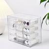 Fashionable Space Saving Undergarment Storage Box with Clear Designs and Customizable Compartments Daily Use Items
