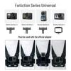 DJI Action5Pro/43 Camera Accessories: Chest Strap, Headband, Backpack Clip, Tempered Film, Helmet Strap