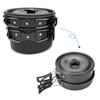Outdoor Camping Teekanne Geeignet Kochgeschirr Topfsets Tragbar Picknick Kochset