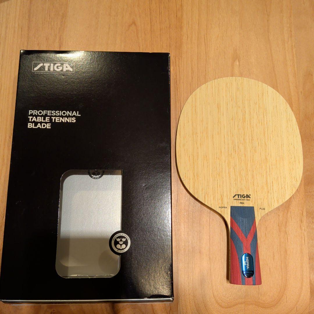 Used Only 3 tries Chinese style table tennis racket pen STIGA INSPIRA PLUS