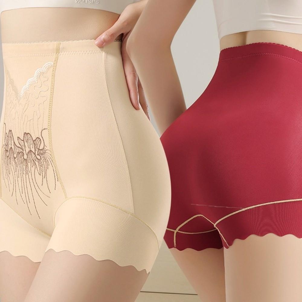 High Waist Postpartum Body Shaper Shapewear Seamless Underpants Tummy Control Underwear  Women